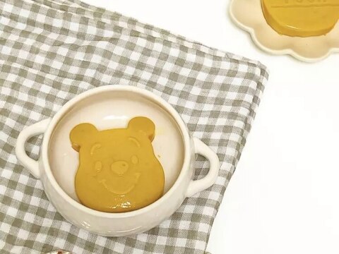 濃厚なのにヘルシー！かぼちゃプリン